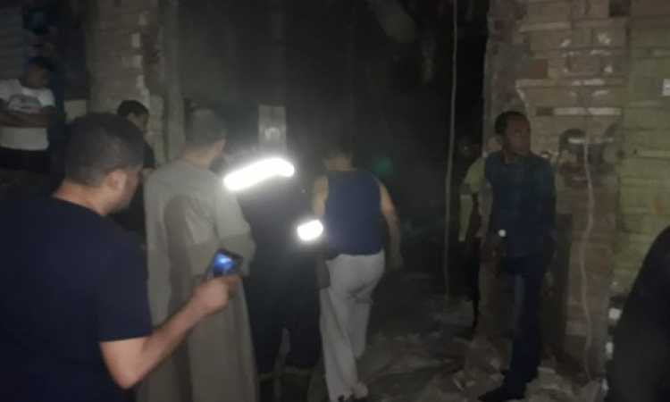 انفجار ماسورة غاز