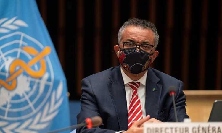 مدير عام منظمة الصحة العالمية تيدروس أدهانوم جيبريسوس