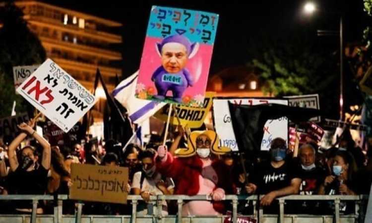 احتجاجات ضد نتنياهو فى إسرائيل