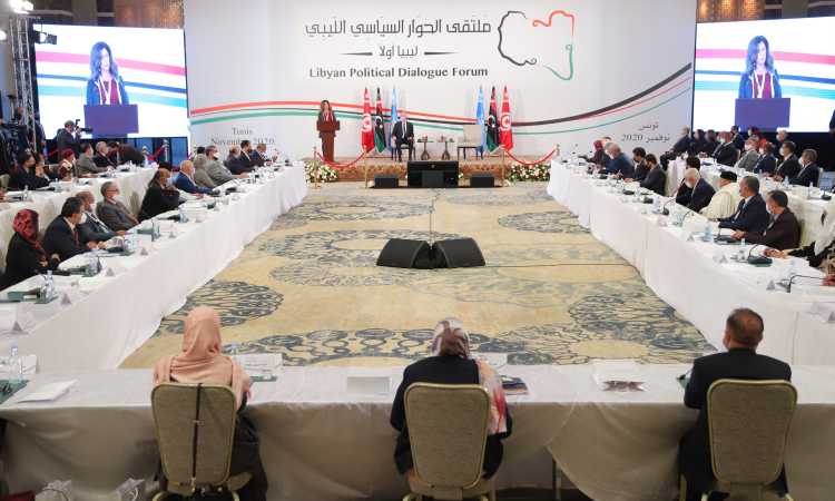 الحوار السياسى الليبى
