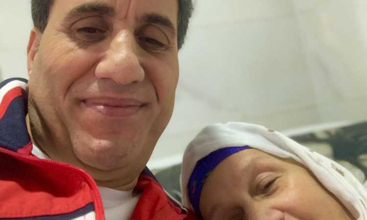 أحمد شيبة ووالدته