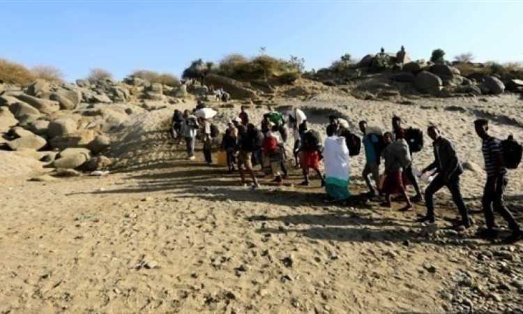 مدنيون يفرون من حرب تيجراى