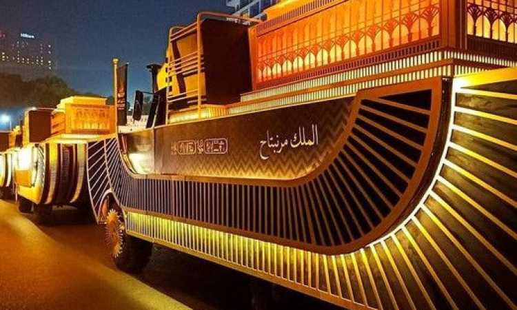 موكب نقل المومياوات لمتحف الحضارة