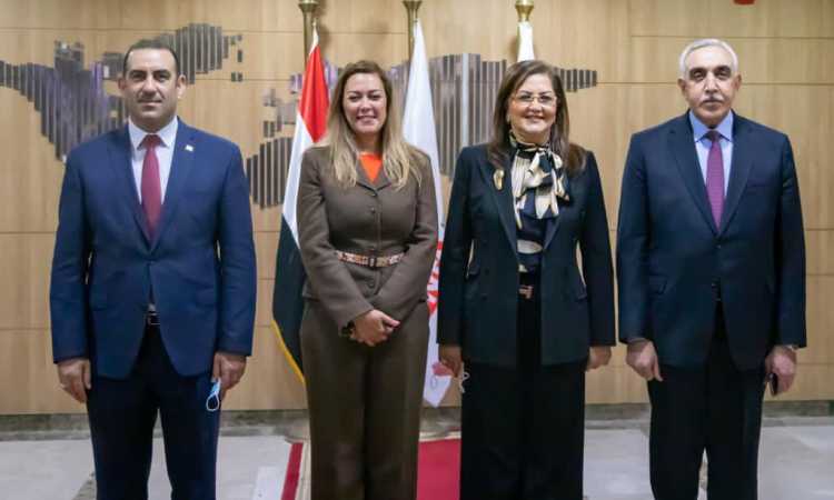 الأكاديمية الوطنية للتدريب تستقبل وزيرة التخطيط