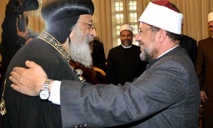 وزير الأوقاف والبابا تواضروس