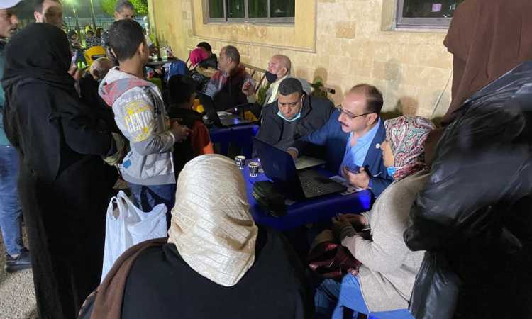 المصريين الأحرار يساهم فى حل مشاكل التموين لمواطنى عين شمس