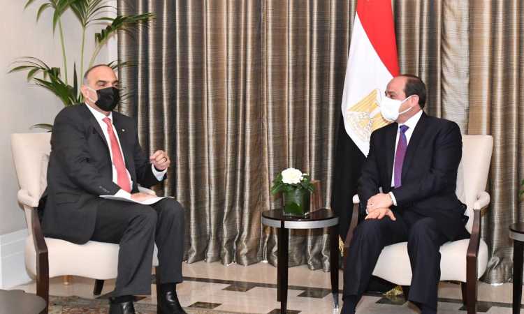 السيسى ورئيس وزراء الأردن