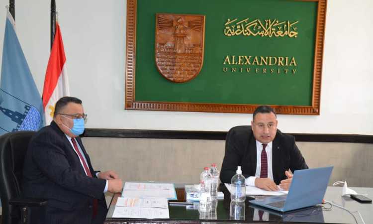 رئيس جامعة الإسكندرية