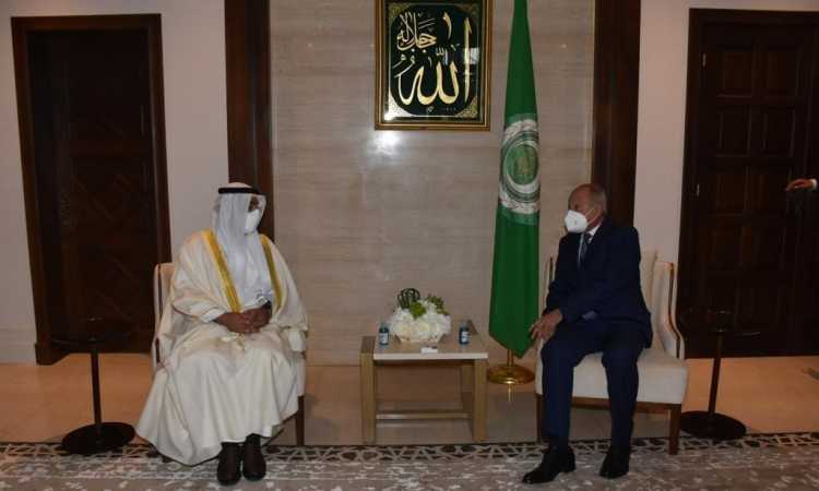 أحمد أبو الغيط ونايف مبارك