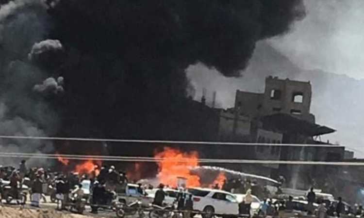 حريق صنعاء