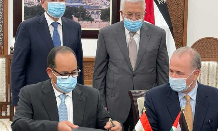 توقيع مذكرة تفاهم مصرية فلسطينية