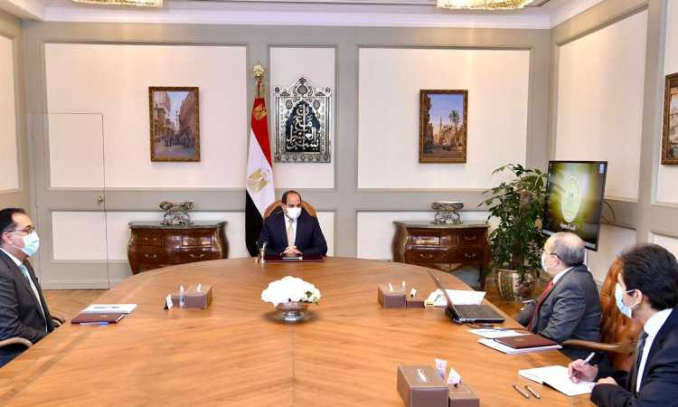 السيسى يوجه  بالاستمرار فى جهود تطوير شركات ومصانع الإنتاج الحربى