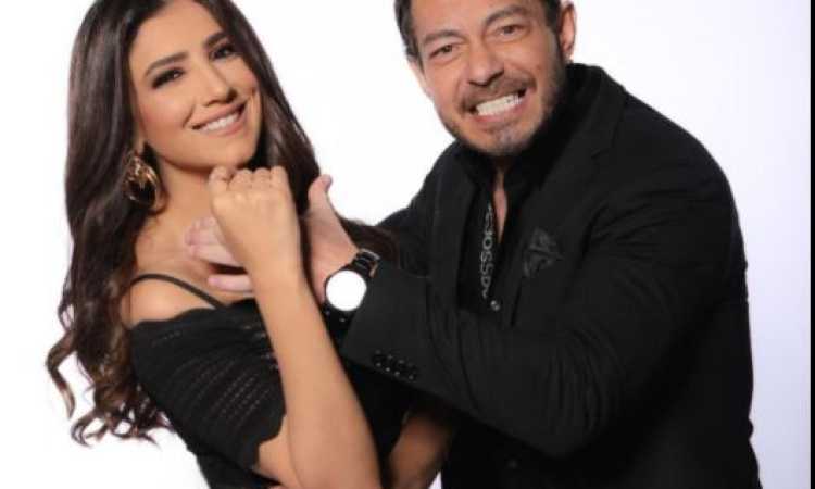 أحمد زاهر ومى عمر