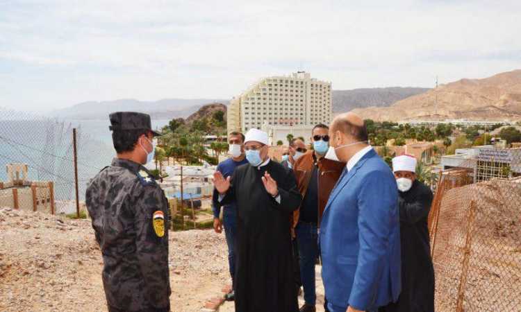 وزير الأوقاف فى طابا