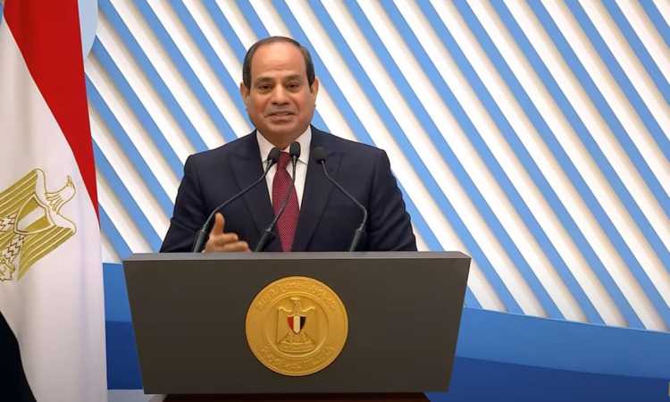 الرئيس السيسى فى احتفالية الأم المثالية 2021