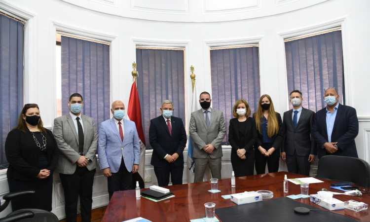 ممدوح رسلان رئيس الشركة القابضة لمياه الشرب