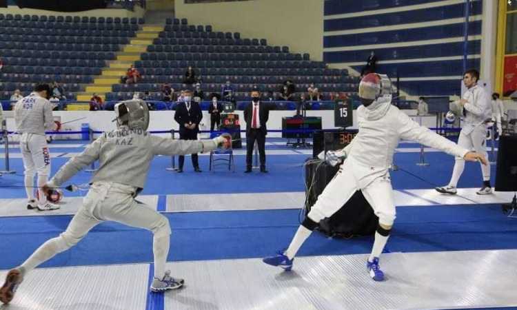 منتخب مصر للشباب منافسات الفردى لسلاح الشيش
