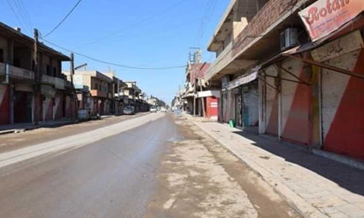 حظر تجول فى شمال شرق سوريا