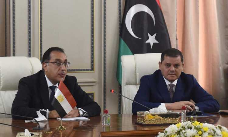 الوفد المصرى فى ليبيا
