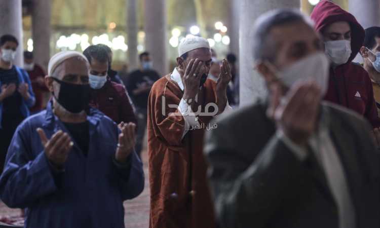 صلاة التراويح من مسجد عمرو بن العاص