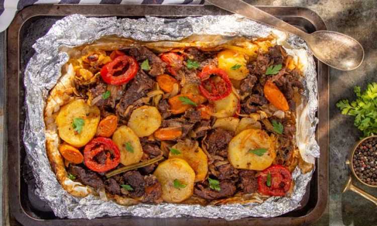 . طريقة عمل ورقة لحمة