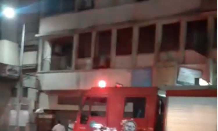 حريق شقة