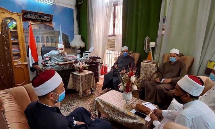 اجتماع أوقاف الإسكندرية