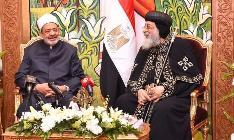 البابا تواضروس وشيخ الأزهر