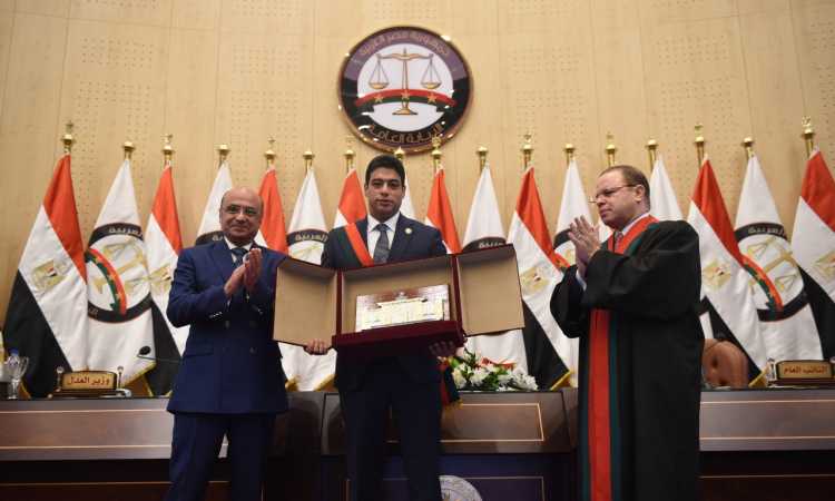 وزير العدل والنائب العام يشهدان أداء معاونى النيابة العامة دفعة 2017 ا
