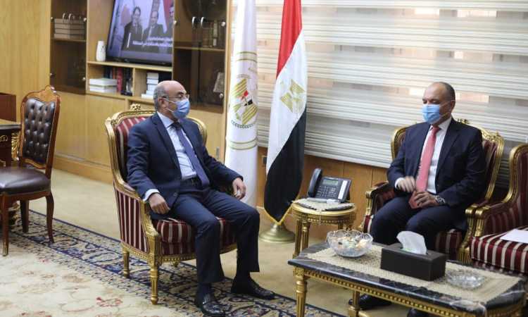 وزير العدل والسفير الأردنى