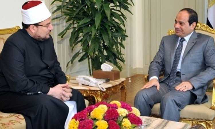 الرئيس السيسى ووزير الأوقاف