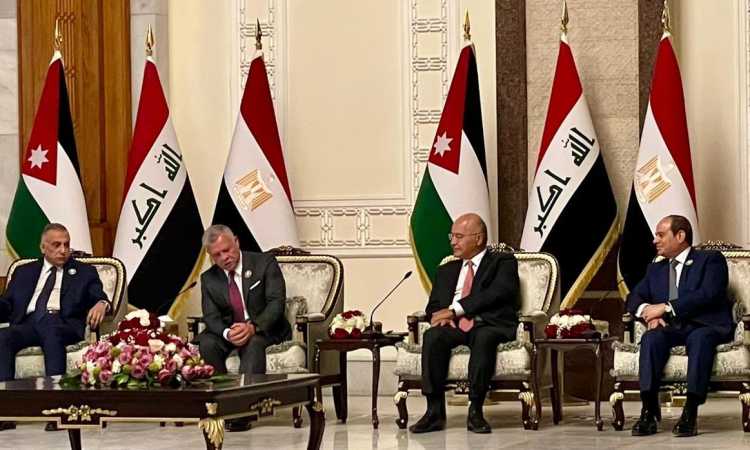 السيسى يشارك فى اجتماع رباعى ببغداد