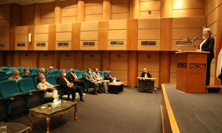 وزيرة البيئة مع سفراء الاتحاد الأوروبى