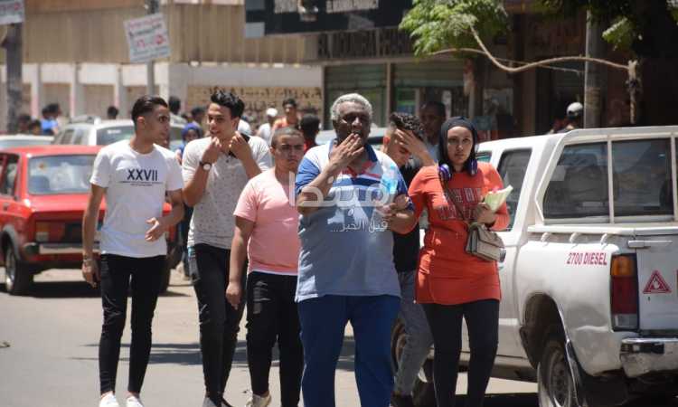 خروج طلاب الثانوية