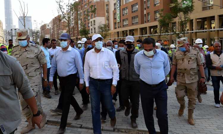جولة رئيس الوزراء بالعاصمة الإدارية الجديدة