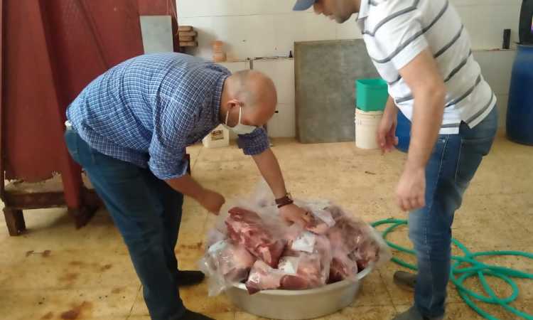 لحوم فاسدة