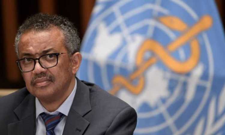 مدير منظمة الصحة العالمية تيدروس أدهانوم جيبريسوس