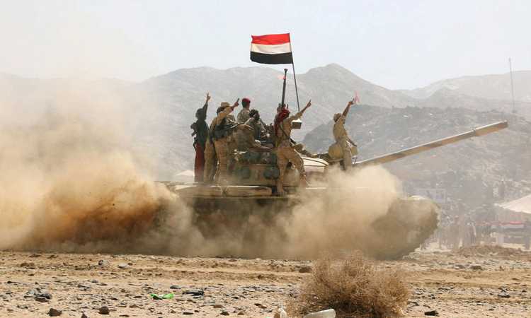 عناصر من الجيش اليمنى