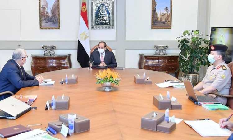 اجتماع الرئيس السيسى اليوم