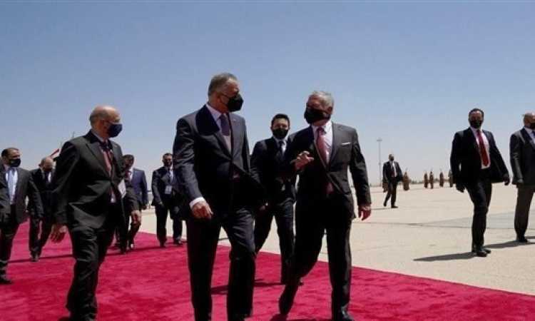 ملك الأردن فى العراق