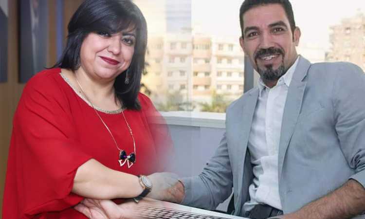 أيمن عبد التواب ونرمين ميشيل