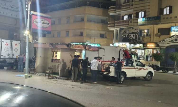 حملات مكبرة لإعادة الانضباط بمدينة عزبة البرج
