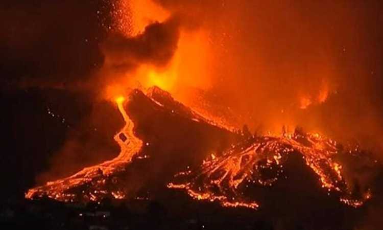بركان جزيرة لا بالما