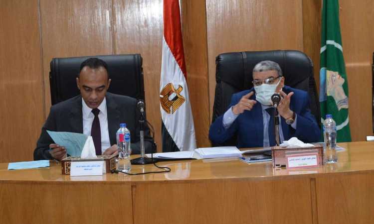 أسامة القاضى محافظ المنيا