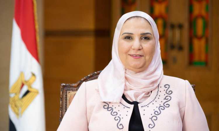نيفين القباج وزيرة التضامن الاجتماعى