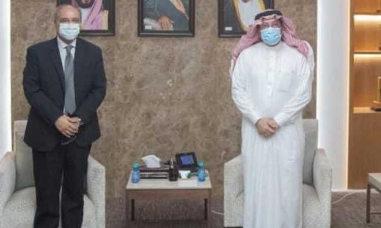 السفير المصرى ووزير التعليم السعودى
