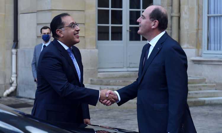 مدبولى ونظيره الفرنسى