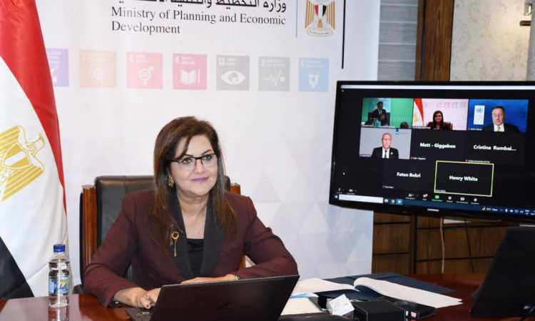 هالة السعيد وزيرة التخطيط