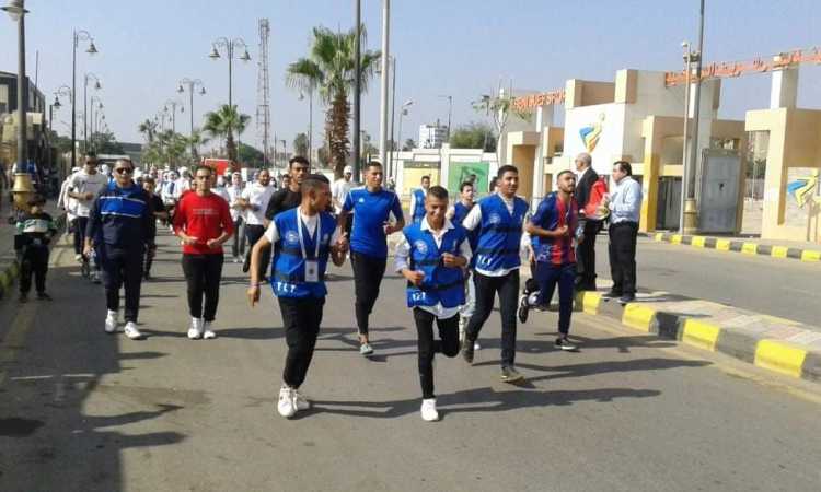 انطلاق أكبر ماراثون شبابى للركض تحت رعاية وزارة الشباب والرياضة