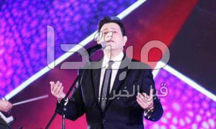 هانى شاكر يتألق فى مهرجان الموسيقى العربية بدار الأوبرا